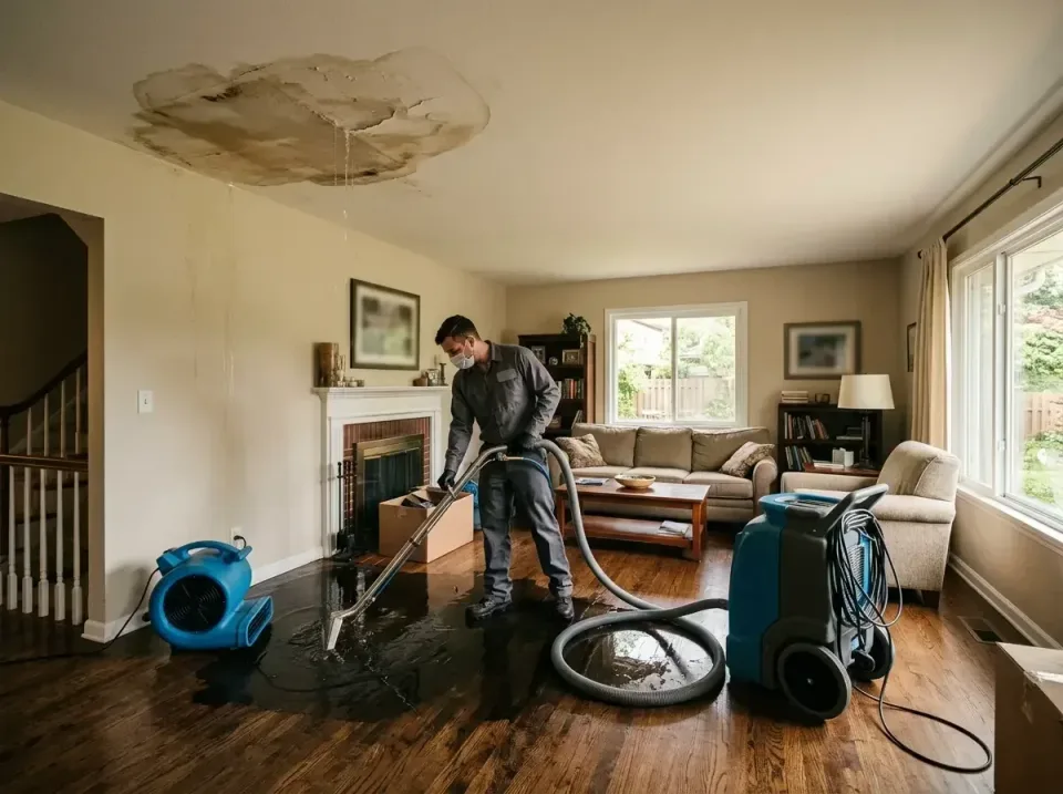 attic-pipe-burst-ceiling-drip-008 — frequently asked questions, Water Damage Restoration & Carpet Care in Riverview, DE